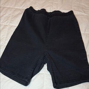 Black Casual Shorts
